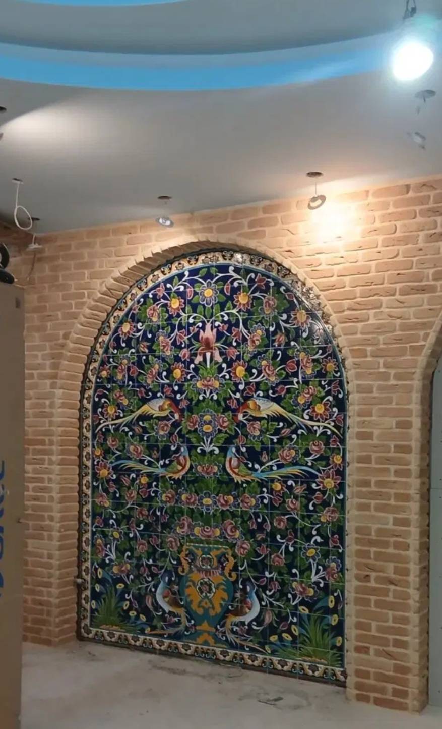 نمونه کارشده کاشی سنتیTraditional tile work example